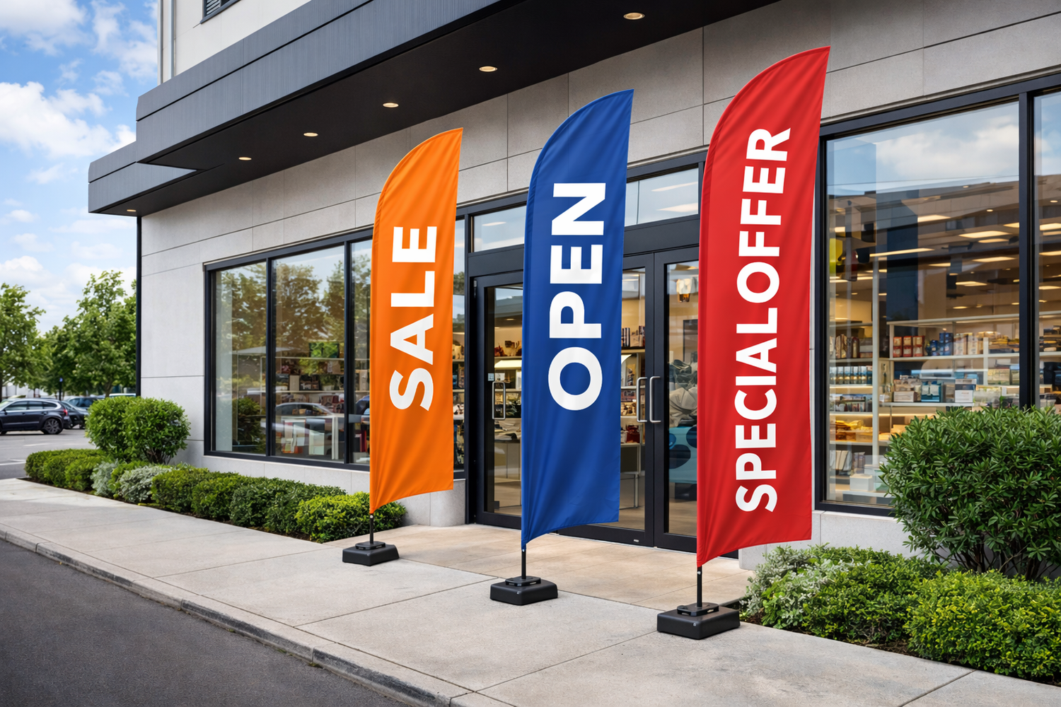 Why Every Business Needs Professional Signage Flags Outdoors