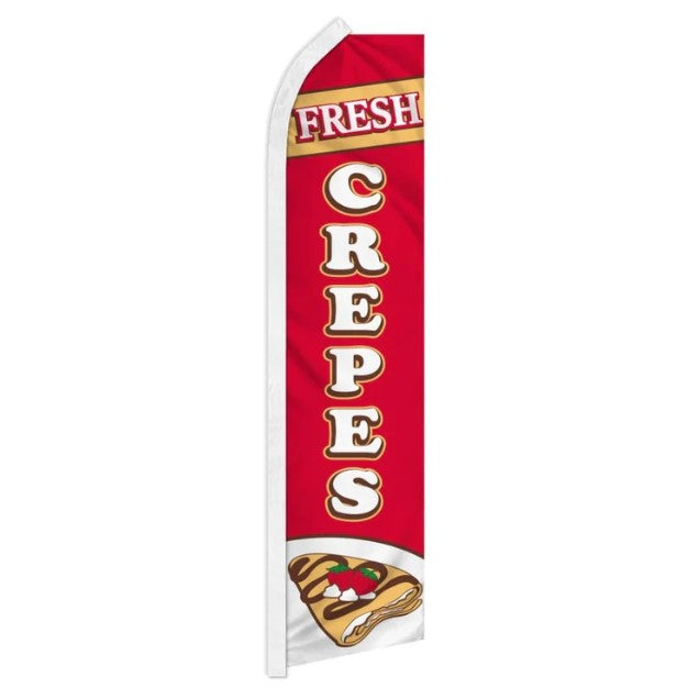 Crepes - HUGE Advertising Flag Set