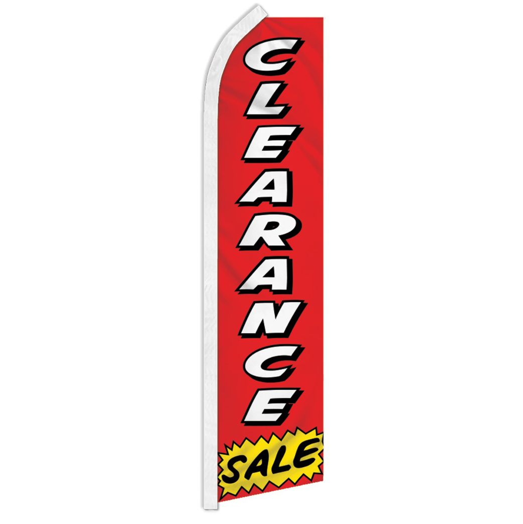 Clearance Sale - HUGE Advertising Flag Set