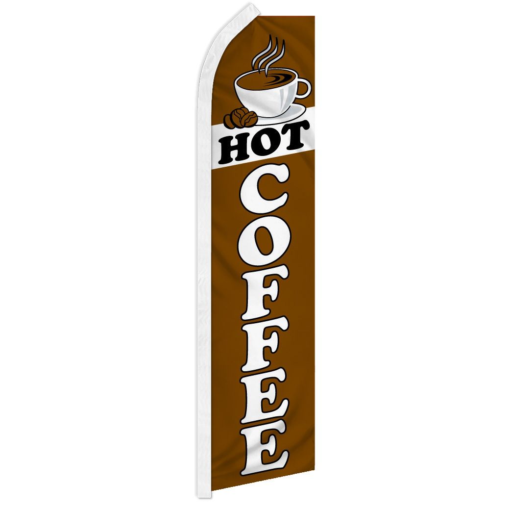 Coffee - HUGE Advertising Flag Set