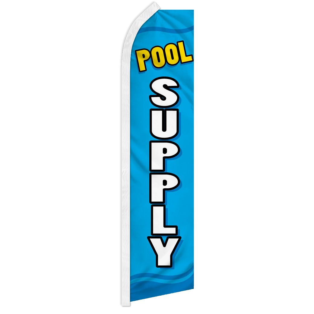 Pool Supply - HUGE Advertising Flag