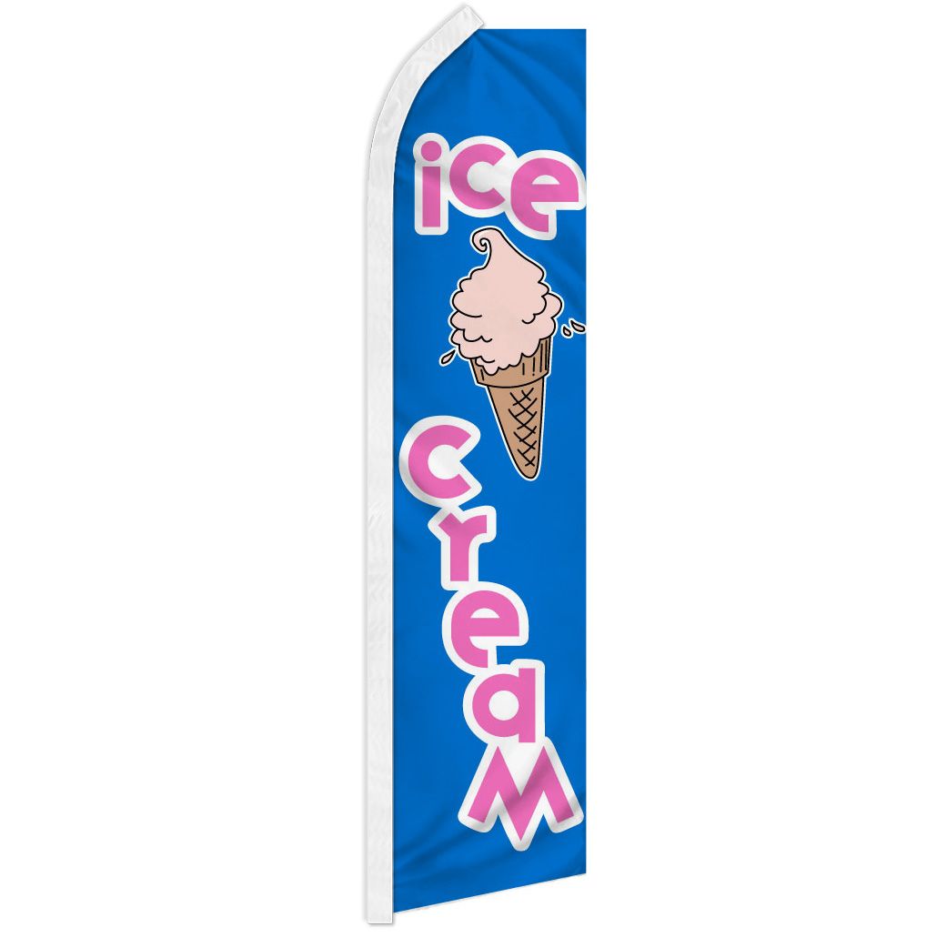 Ice Cream - HUGE Advertising Flag