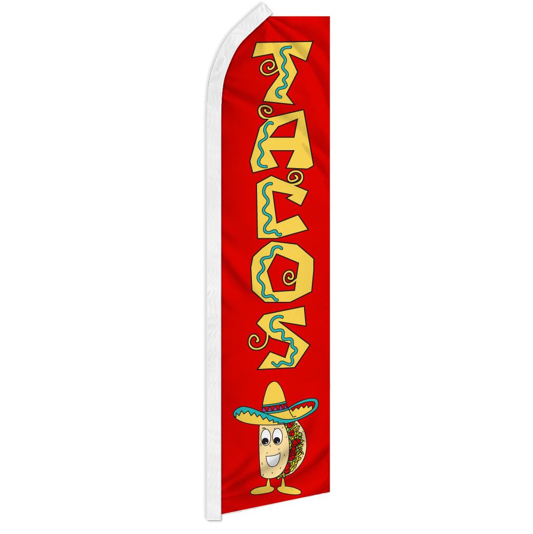 Tacos - HUGE Advertising Flag