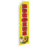 Burgers - HUGE Advertising Flag Set