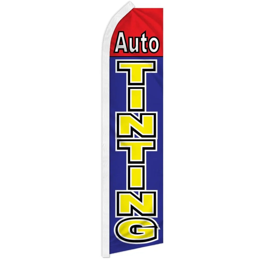 Auto Tinting - HUGE Advertising Flag