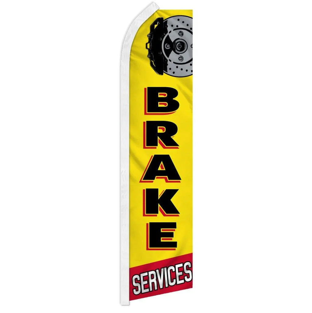Brake Services - HUGE Advertising Flag Set