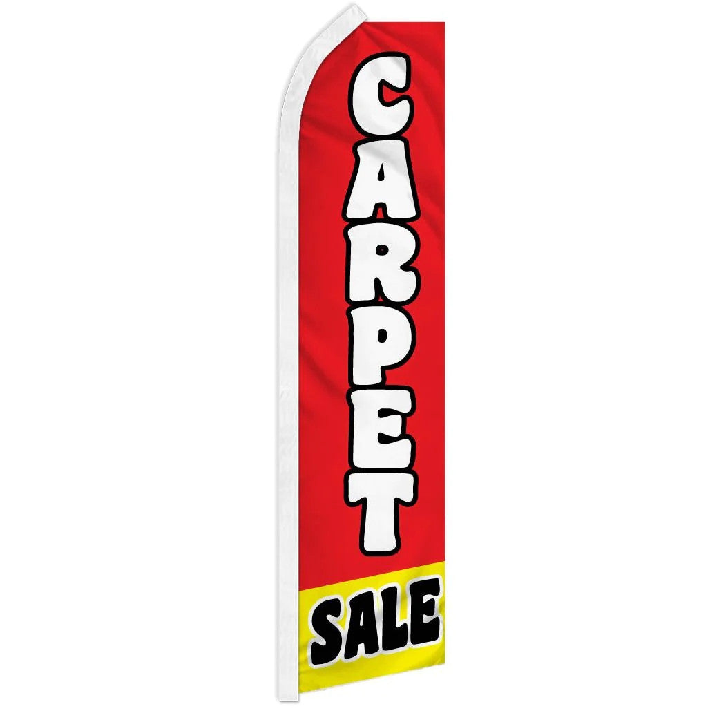 Carpet Sale - HUGE Advertising Flag Set