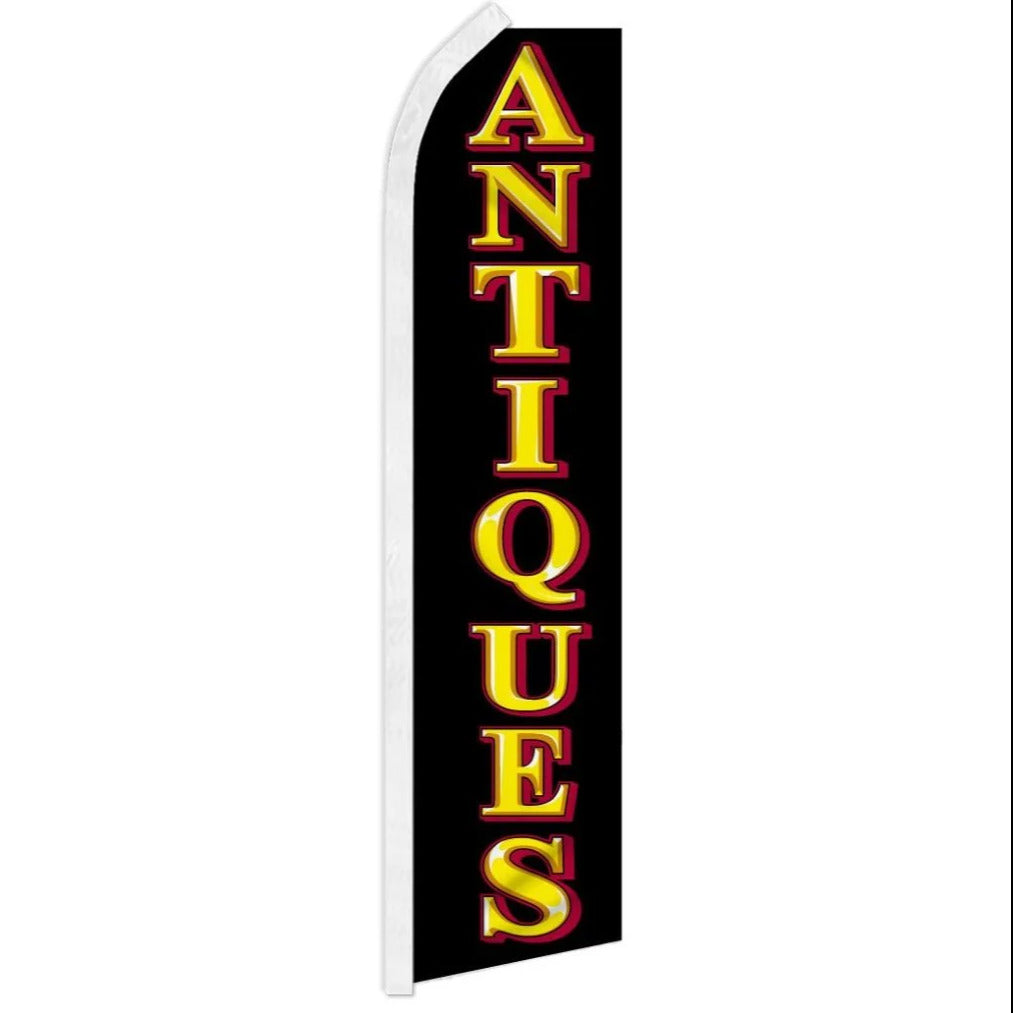 Antiques - HUGE Advertising Flag Set