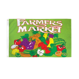 Farmers Market Flag / Sign 3x5ft