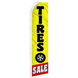 Tires (Tyres) Sale - HUGE Advertising Flag