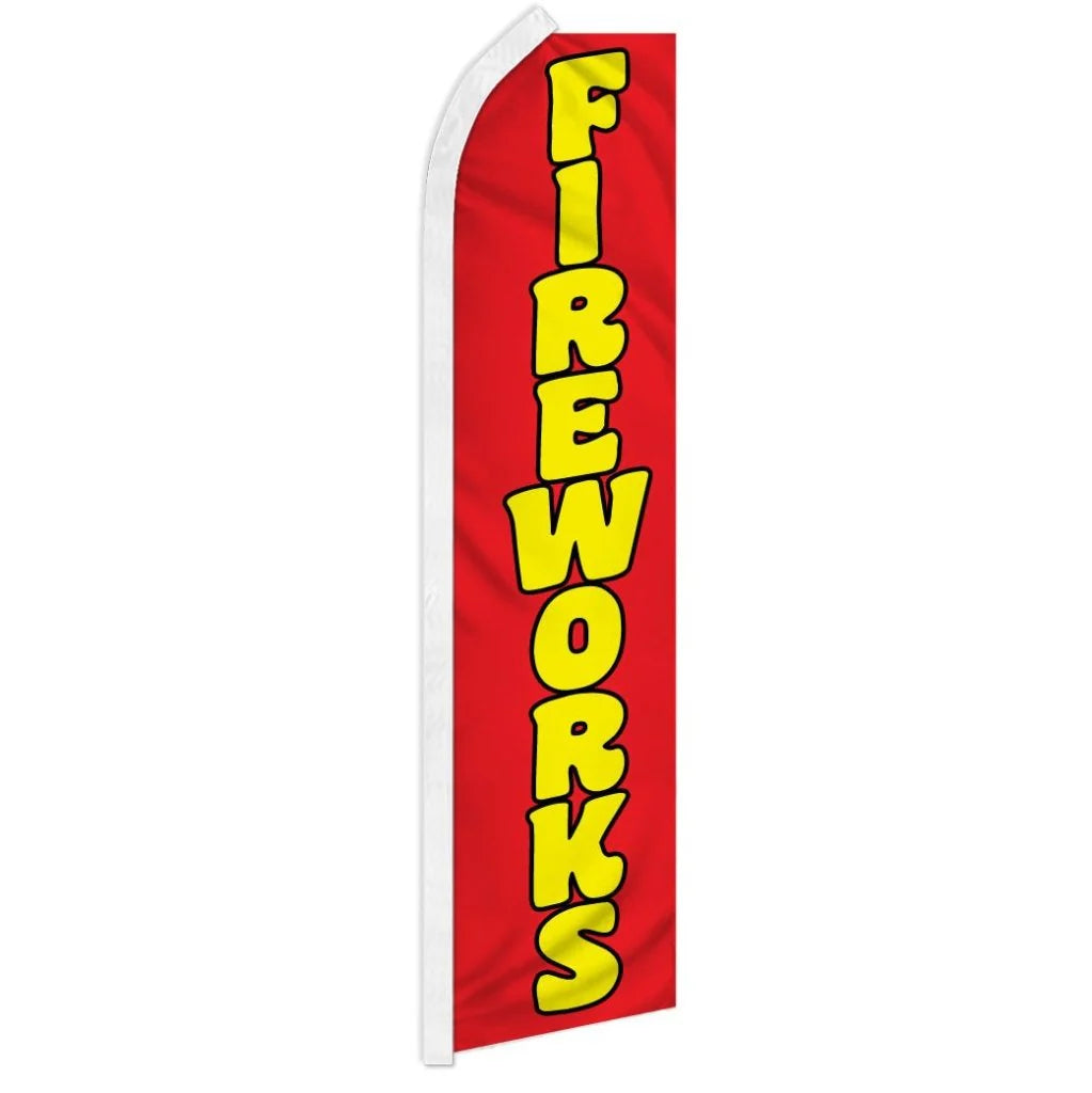 Fireworks - HUGE Advertising Flag Set