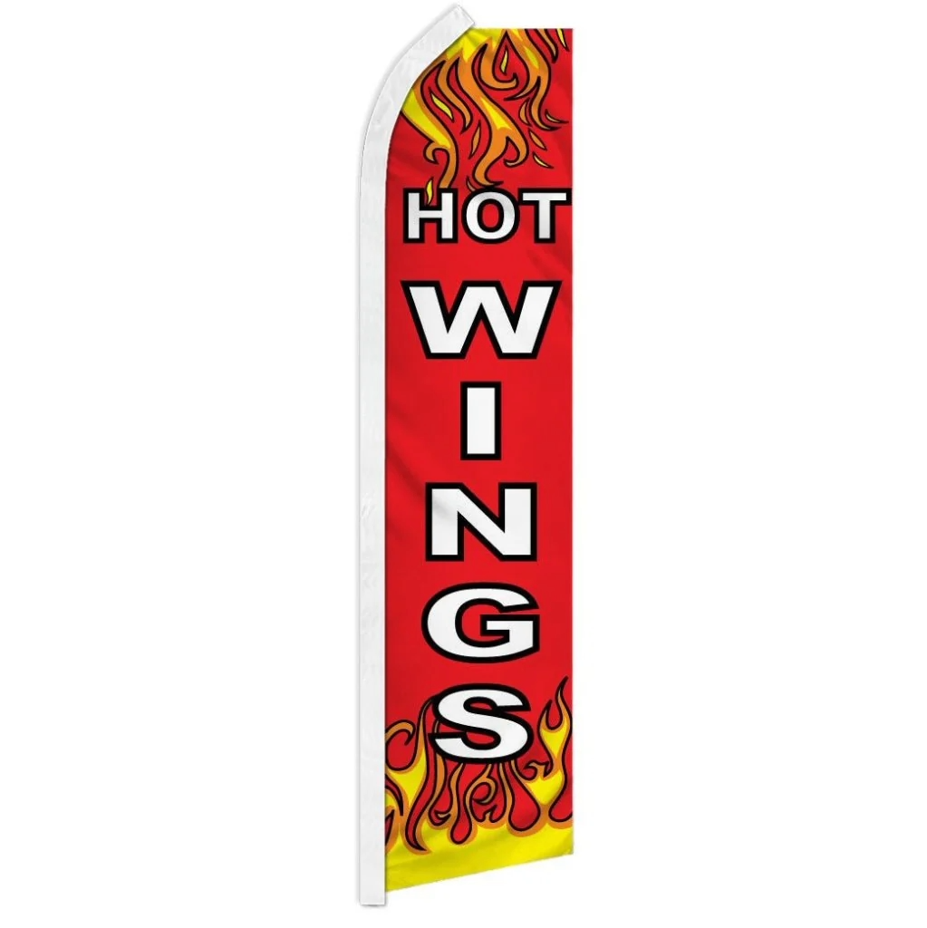 Hot Wings - Huge Advertising Flag