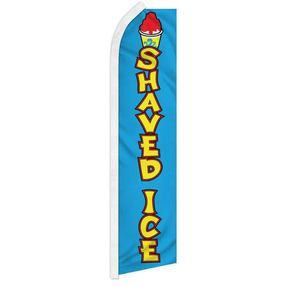 Shaved Ice - HUGE Advertising Flag