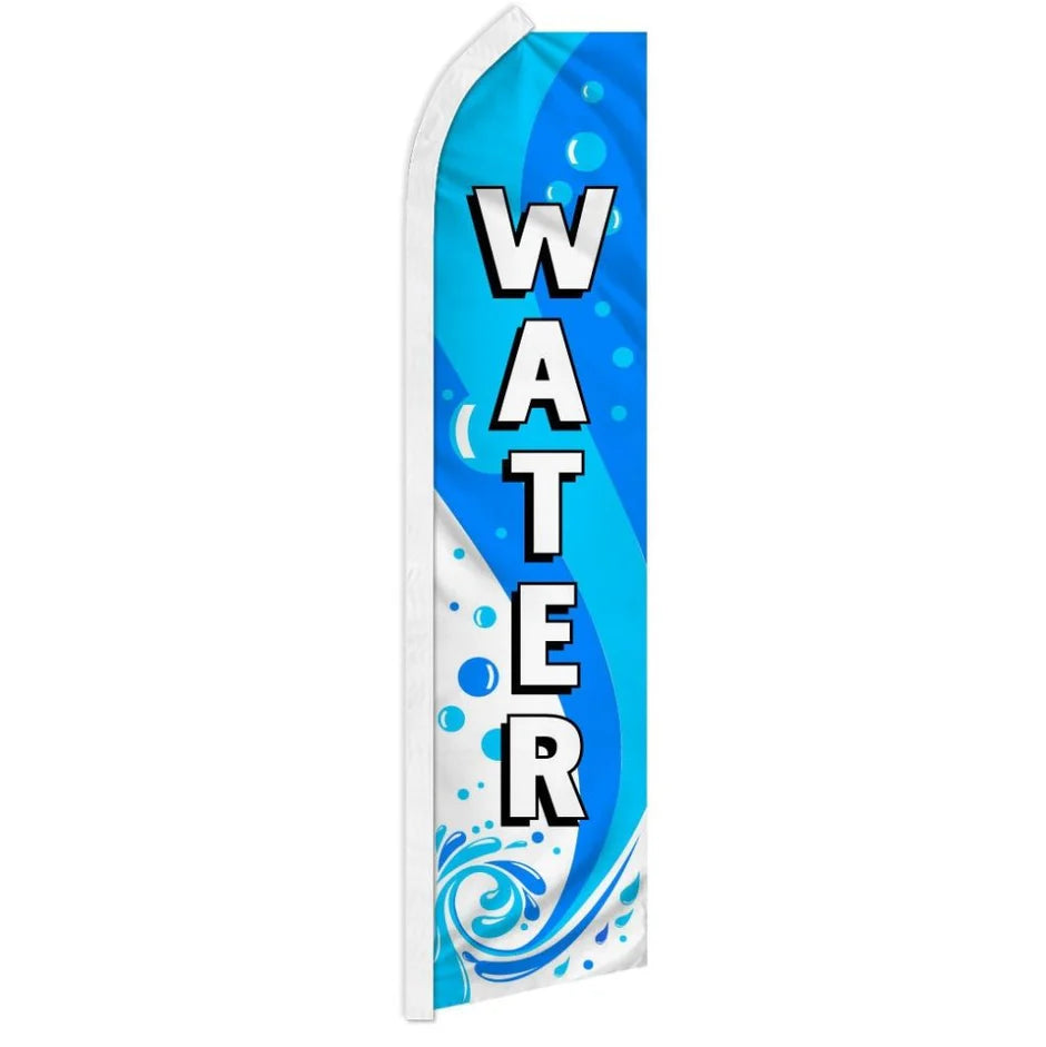 Water - HUGE Advertising Flag