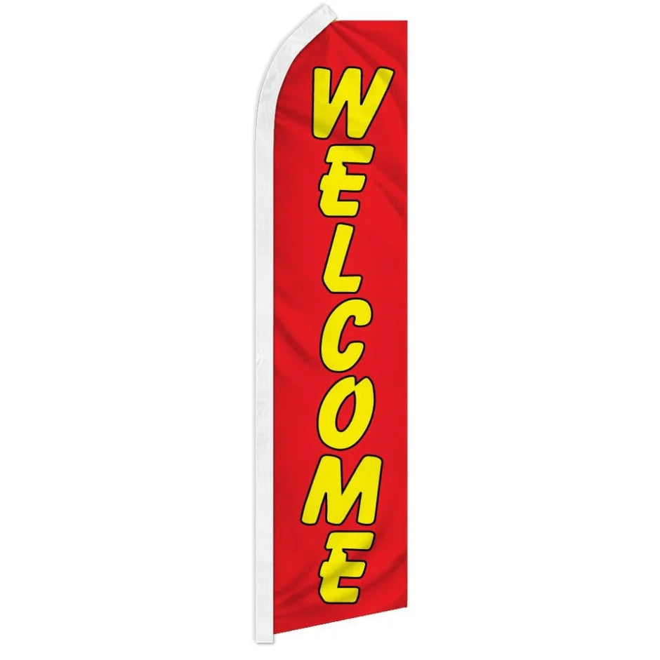 Welcome - HUGE Advertising Flag