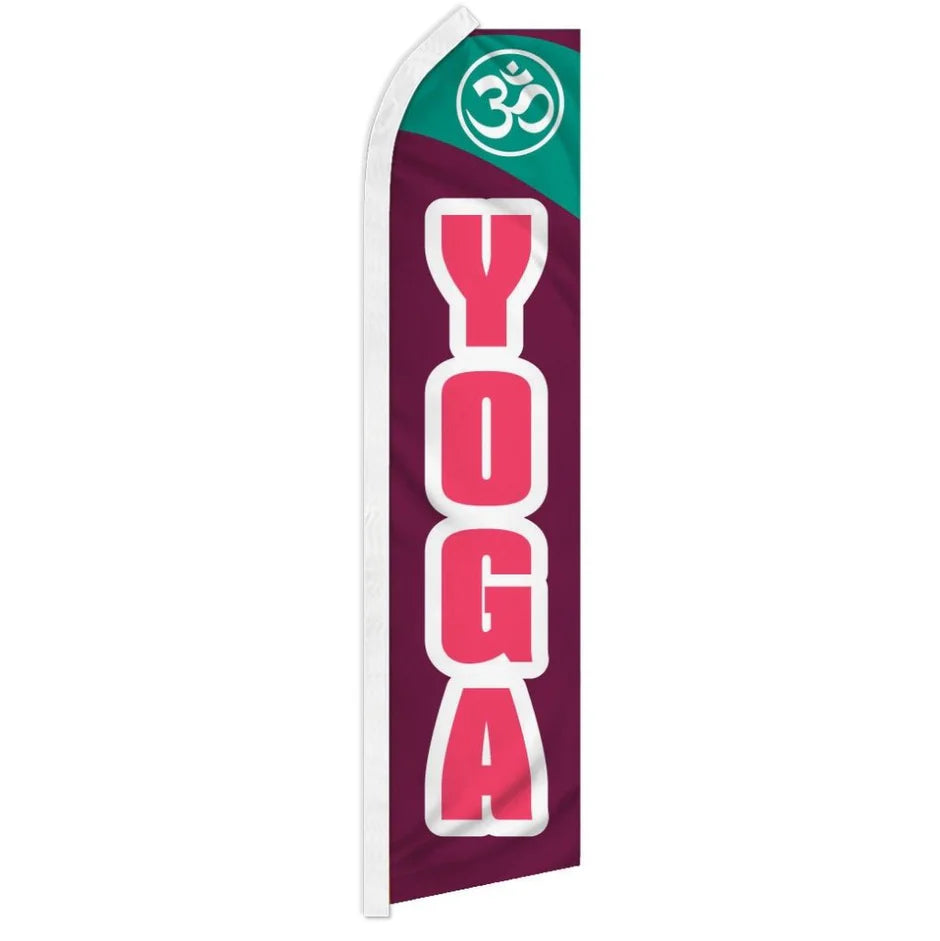 Yoga - HUGE Advertising Flag