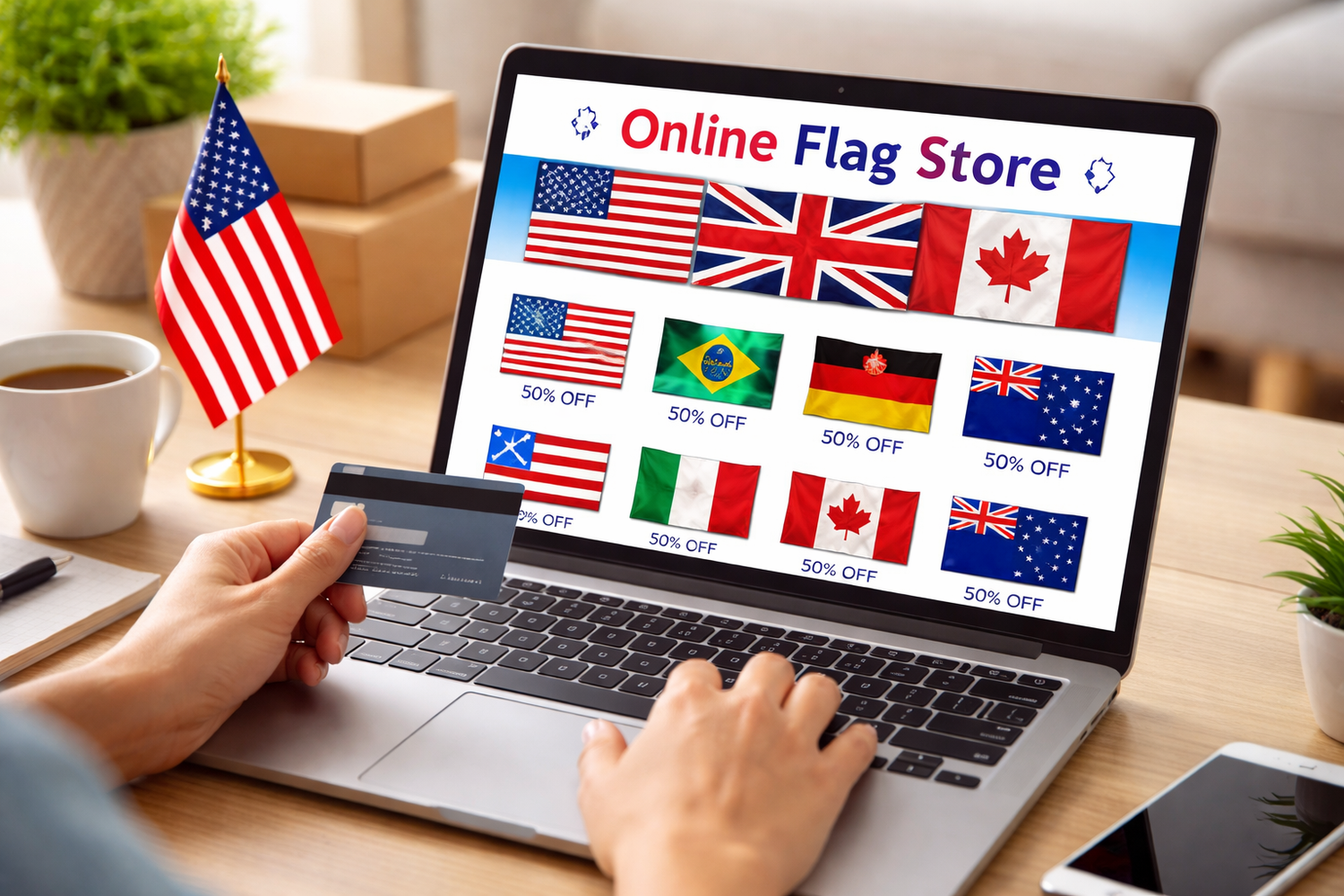 Why More Customers Prefer Buying from an Online Flag Store