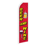 Beer and Wine - HUGE Advertising Flag Set