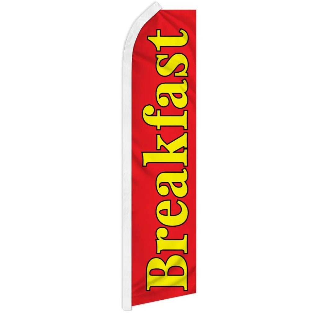 Breakfast - HUGE Advertising Flag Set