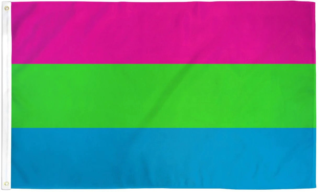 Polysexual Pride Flag / Wall Hanging - 150cm x 90cm