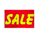 Sale (Red & Yellow) Flag / Sign 3x5ft