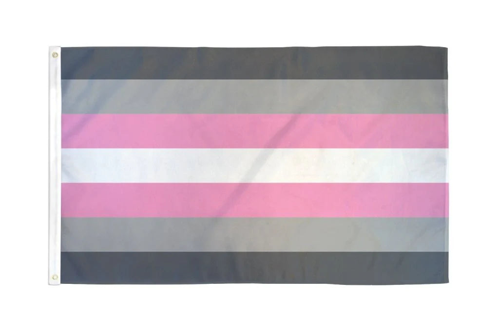 Demigirl Pride Flag / Wall Hanging - 150cm x 90cm