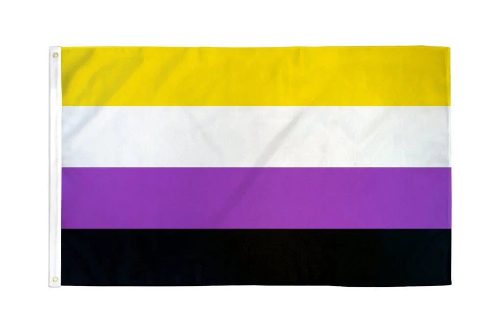 Non Binary Pride Flag / Wall Hanging - 150cm x 90cm